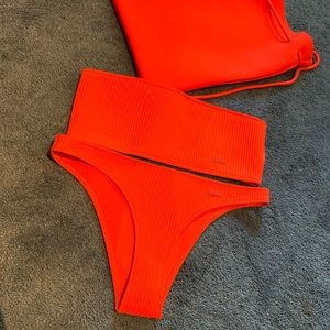 Red/Orange Triangl Bikini
